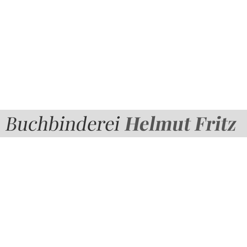 Buchbinderei Helmut Fritz