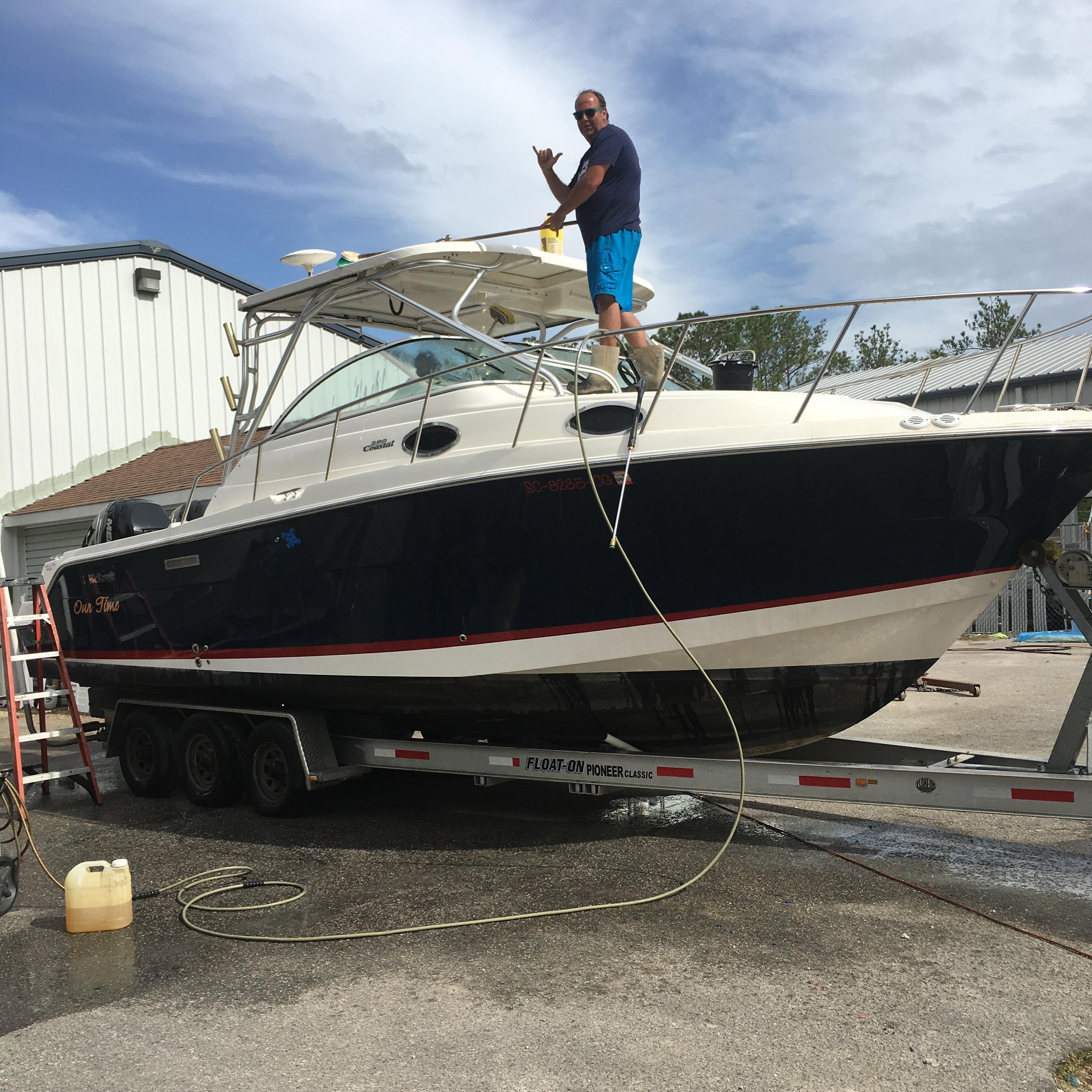 Detailing A Boat