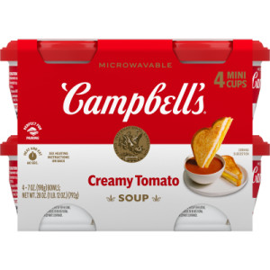 Campbell's® Creamy Tomato Soup, 7 oz. Microwavable Bowl (24 Pack) featured image