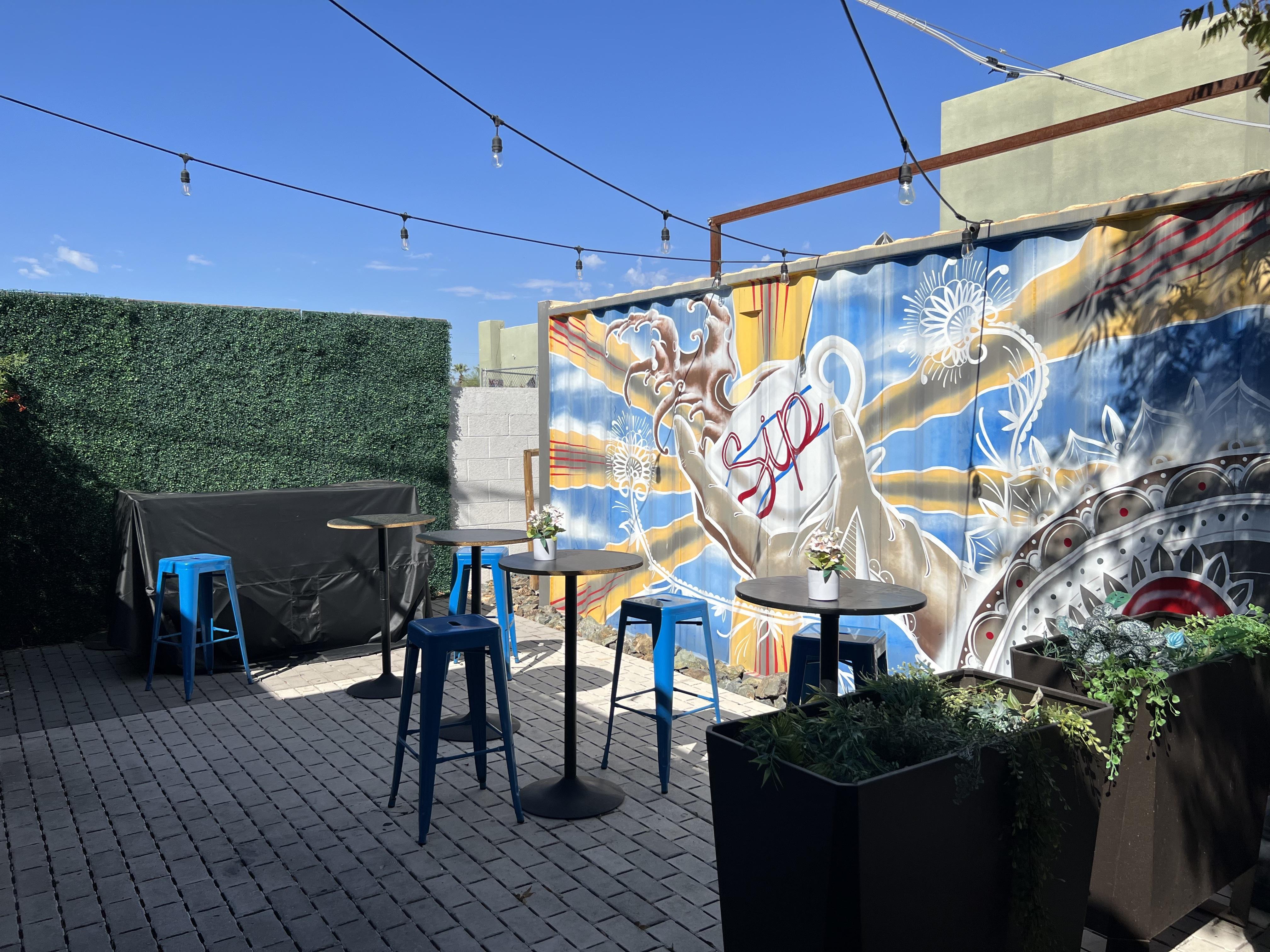 When the sun sets, Sip transforms into a vibrant cocktail bar with a brewery inspired vibe & unique concoctions - the perfect setting for a night out with friends or a casual date night.