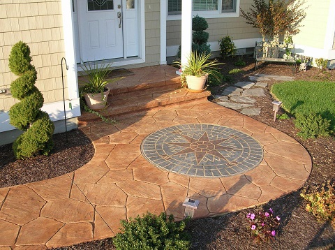 Images Hayes and Sons Stamped Concrete