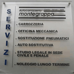 Autocarrozzeria Montegrappa snc Logo