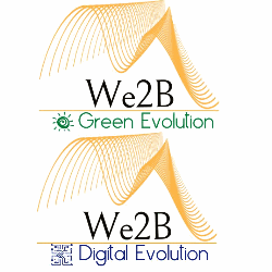 We2B Green Evolution - We2B Digital Evolution Logo