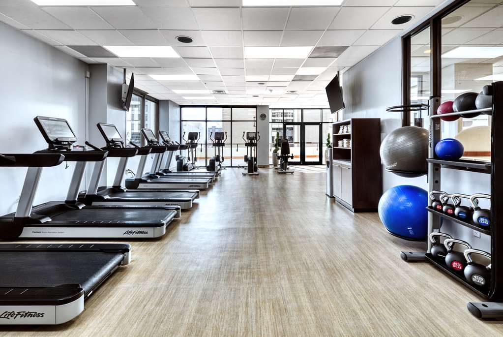 Health club  fitness center  gym