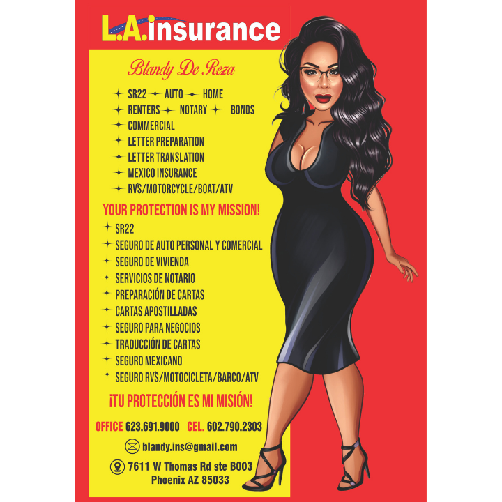L.A. Insurance located at 7611 West Thomas Rd. in AZ 