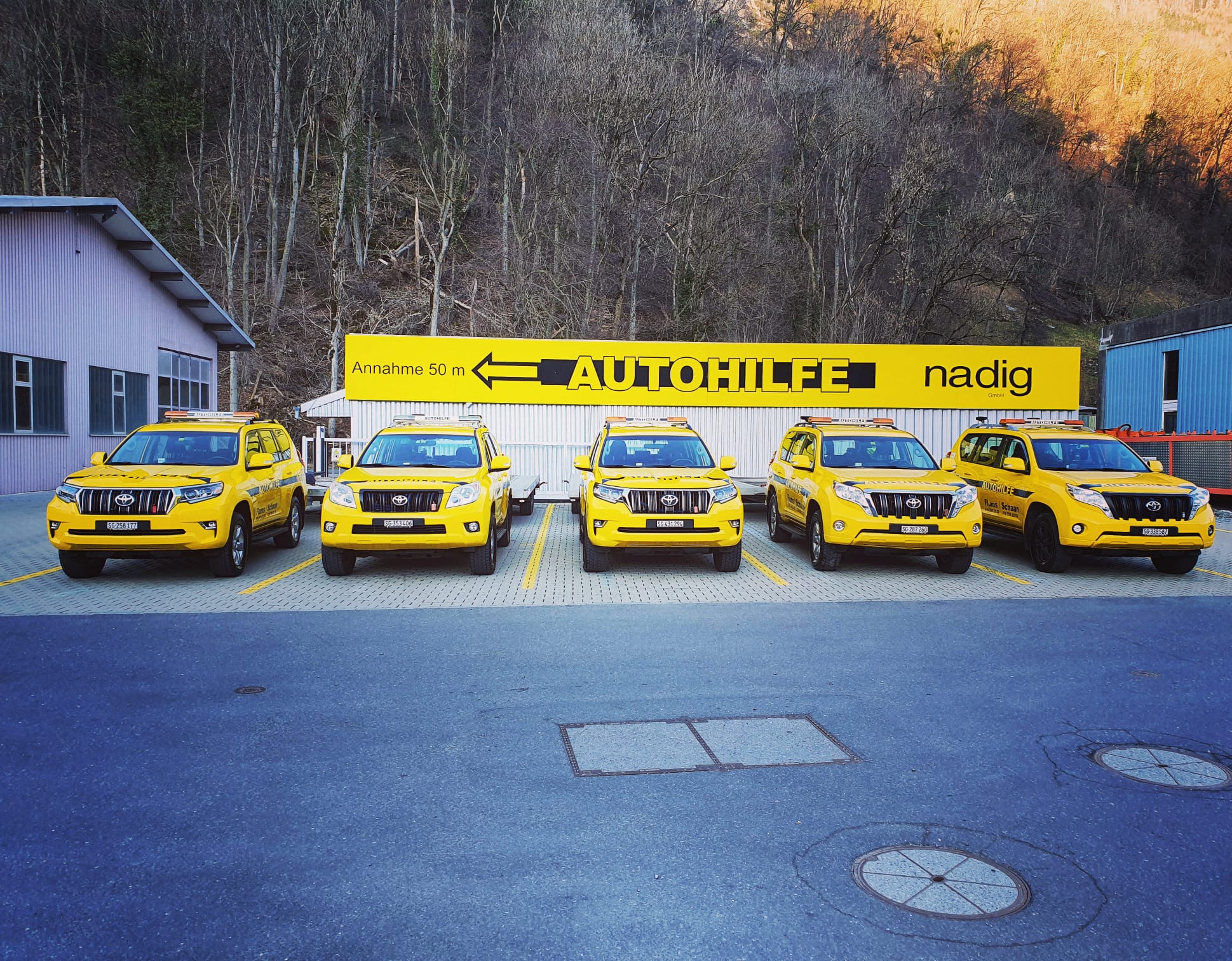 Autohilfe Nadig AG, Lochrietstrasse 5 in Flums