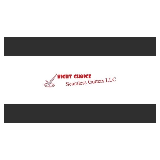 Right Choice Seamless Gutters Logo