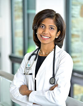 Headshot of Anitha Somasundaram, MD