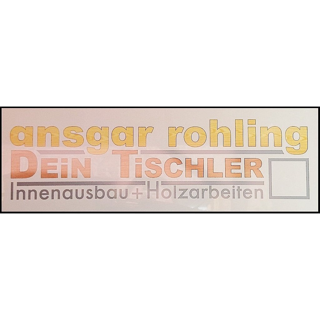 Logo Dein Tischler Ansgar Rohling Innenausbau + Holzarbeiten