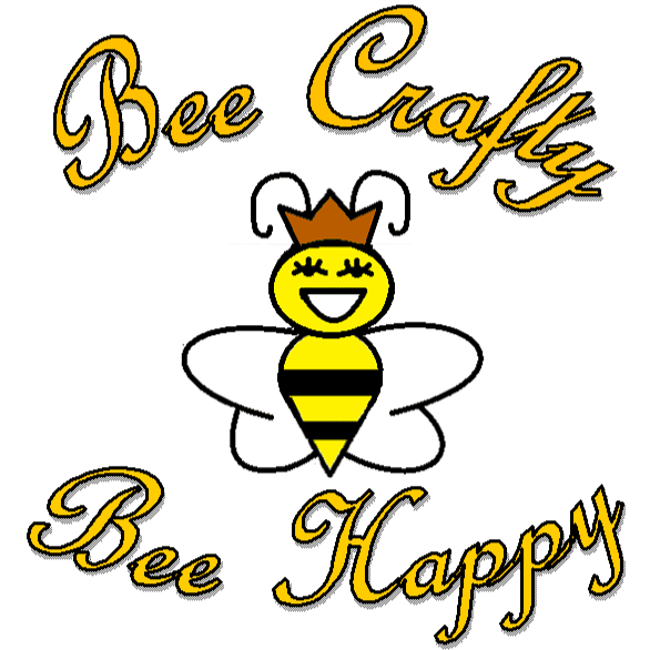 Bee Crafty Bee Happy Logo