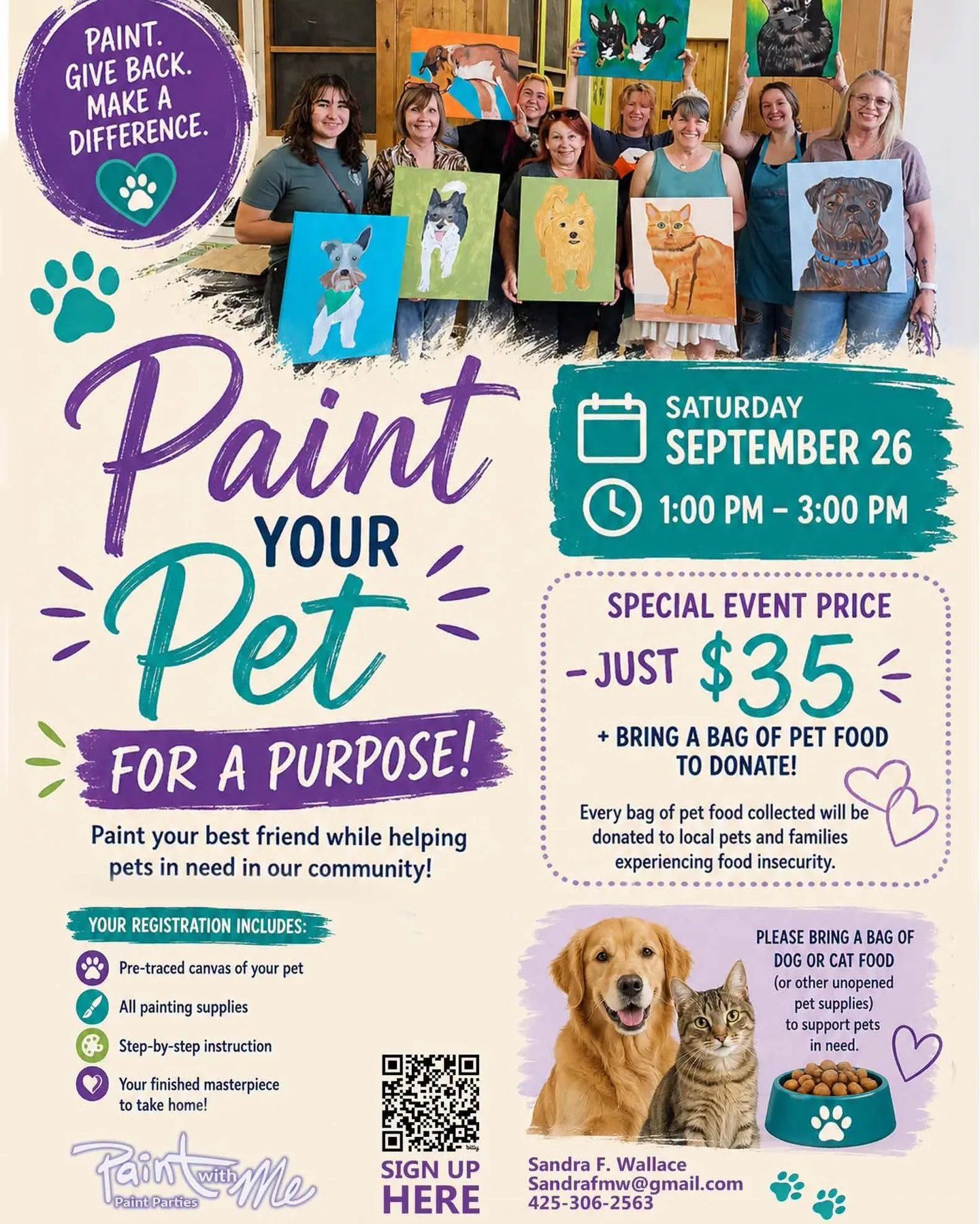 Image of Local Pet Event Paint Your Pet at Cobber's! Nearby