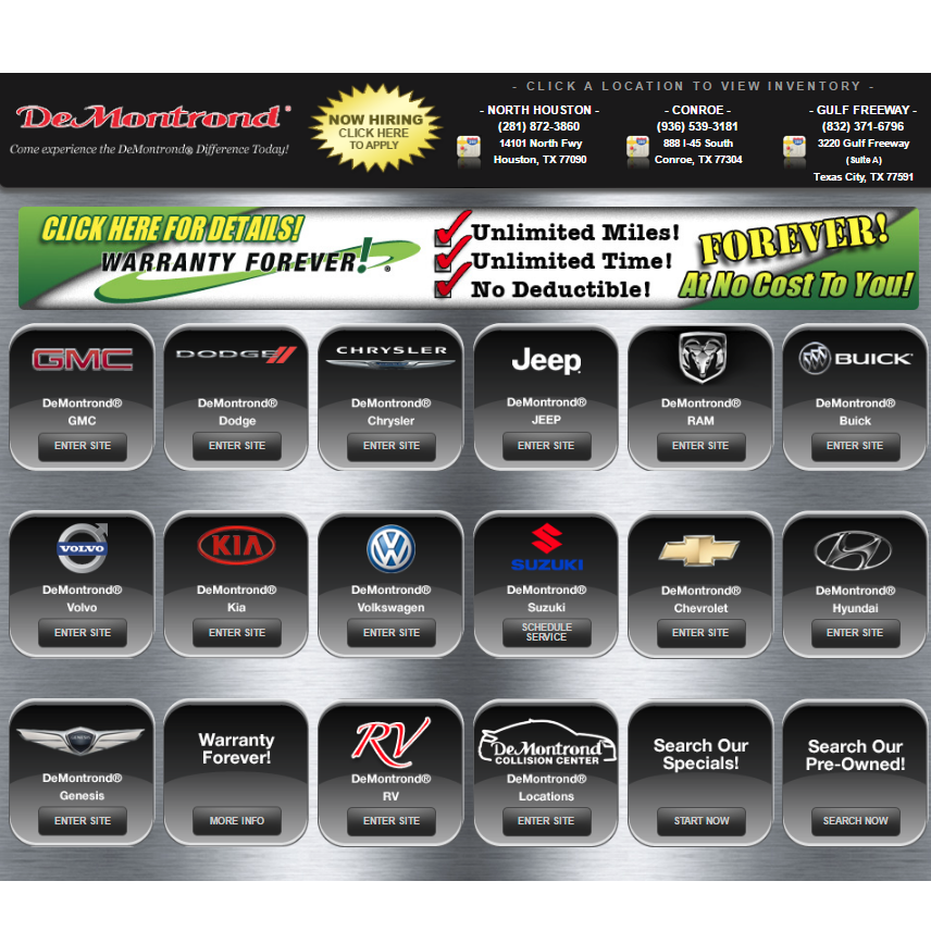 DeMontrond Auto Group Logo