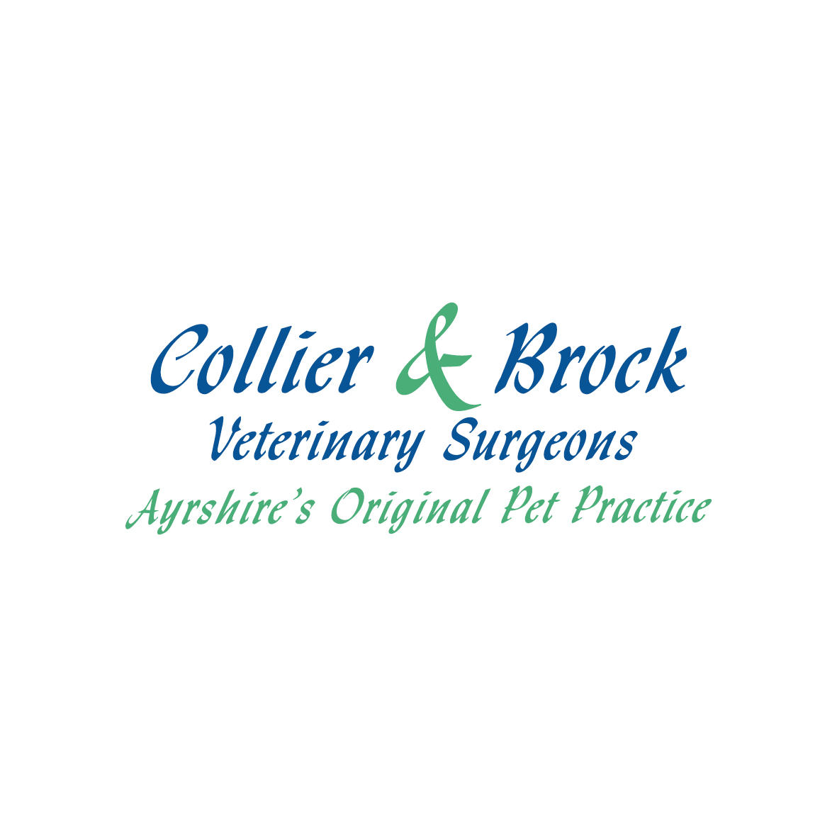 Collier and Brock Vets, Irvine Logo
