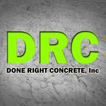 Done Right Concrete, Inc. Logo