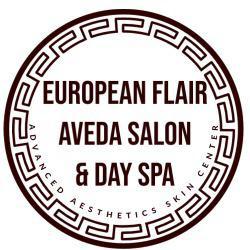 European Flair Aveda Salon And Day Spa Logo