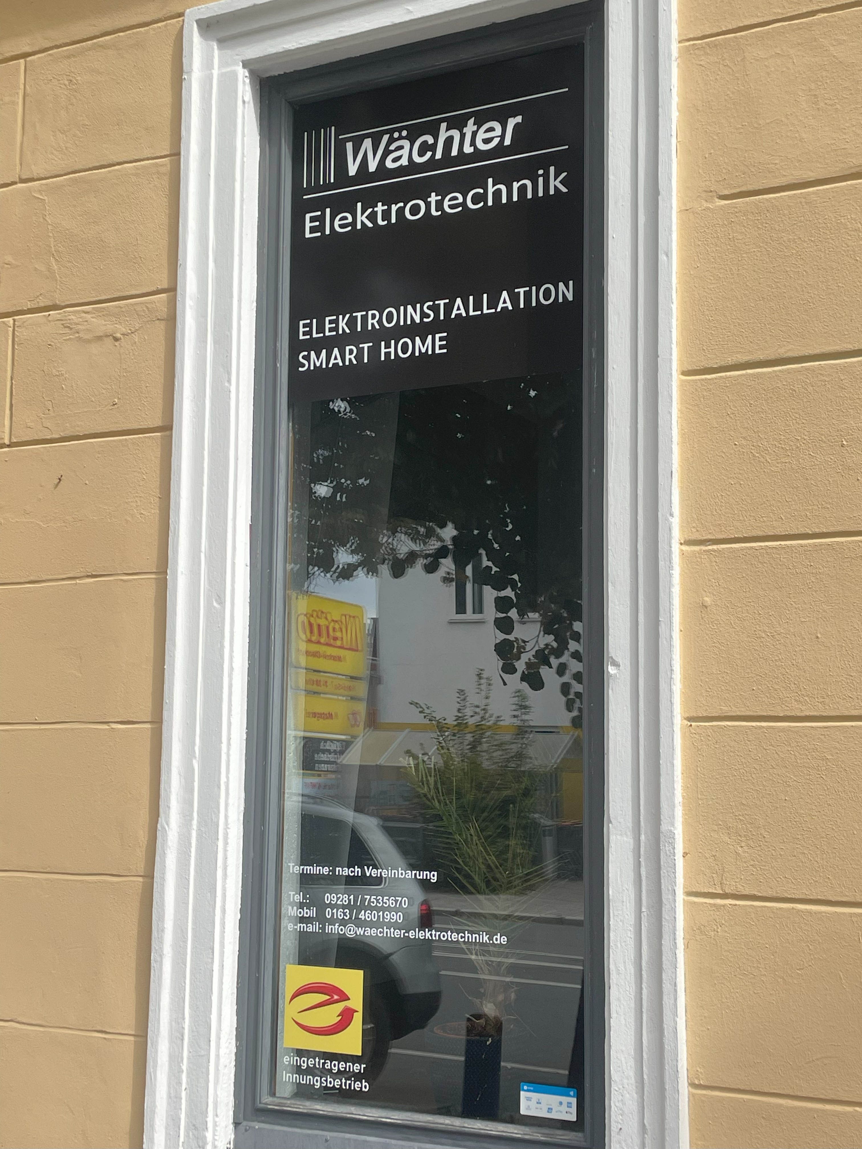 Wächter Elektrotechnik, Fabrikzeile 35 in Hof