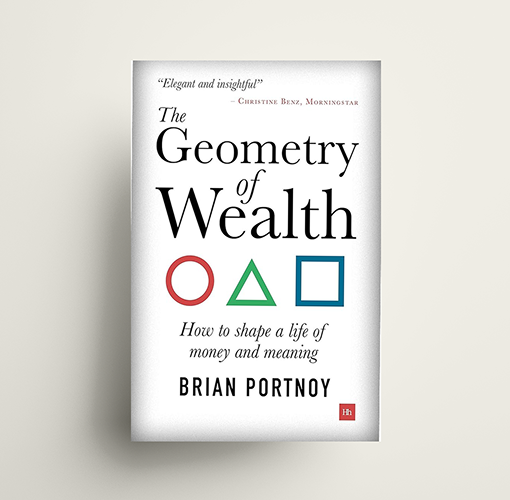 Cover design of The Geometry of Wealth by Brian Portnoy.