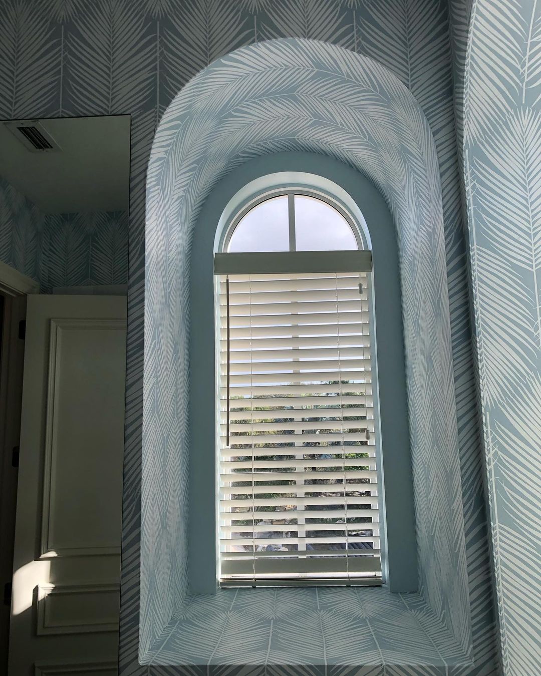 Elevate your interiors with designer wallpaper professionally installed by Precise Wallpaper Installation in Jupiter, FL.