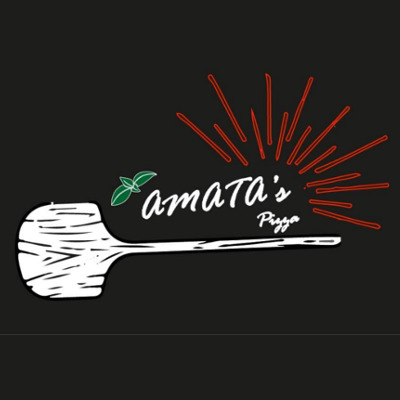 Amata's Pizza Logo