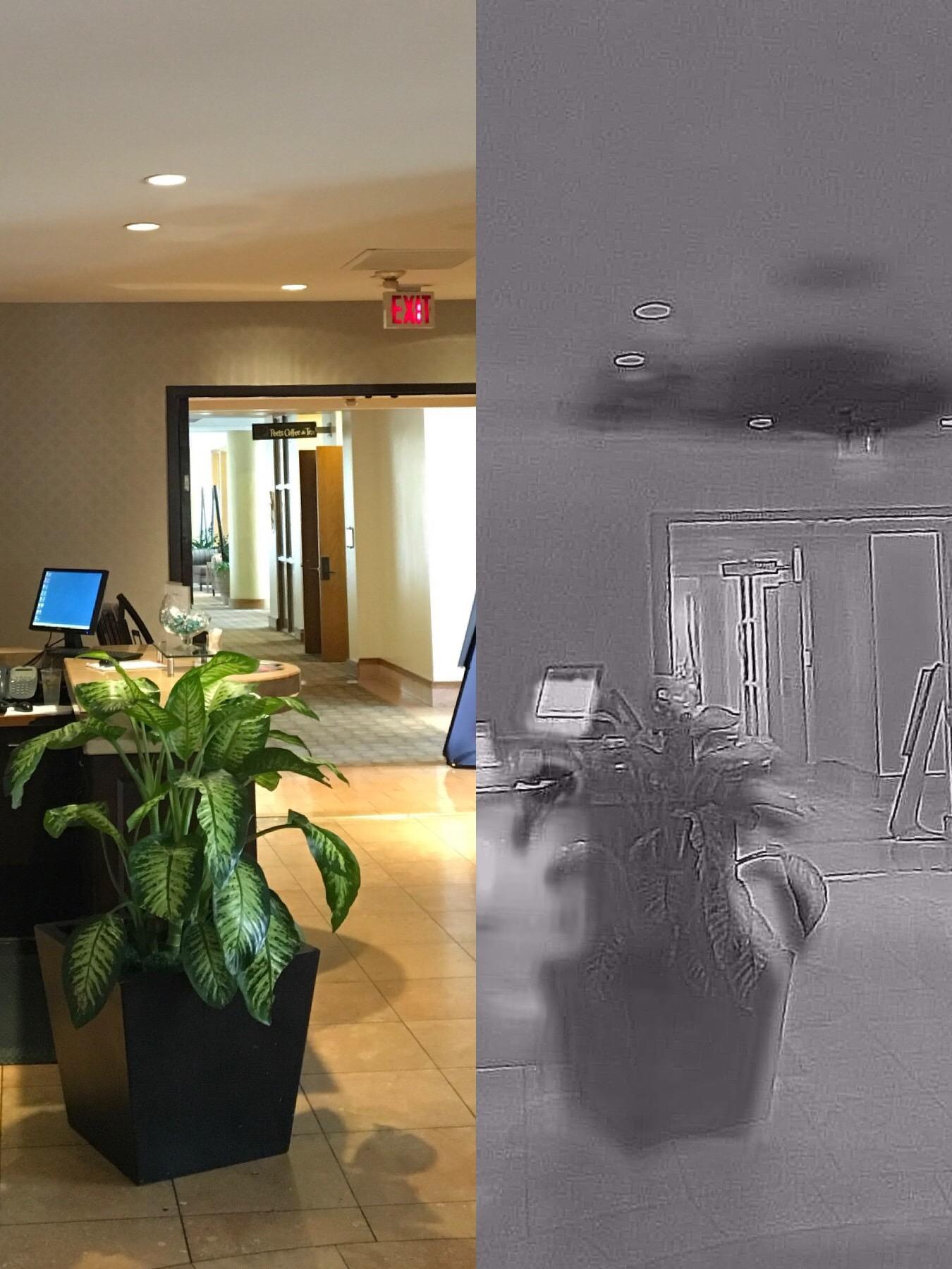 Sometimes a water loss can go unnoticed. Using our thermal cameras we were able to locate the water loss to be able to begin our restoration process.