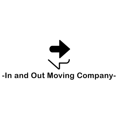 In and Out Moving Company Logo