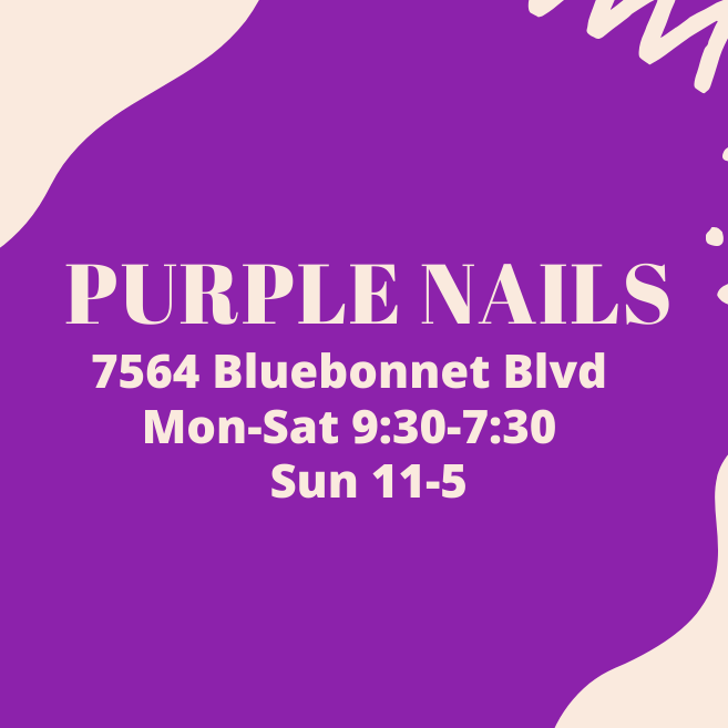 Purple Nails Photo
