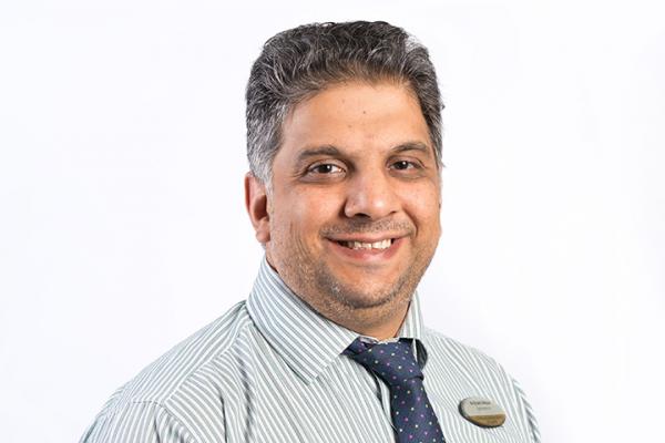 Anjham Akbar, Ophthalmic Director in our Guiseley store