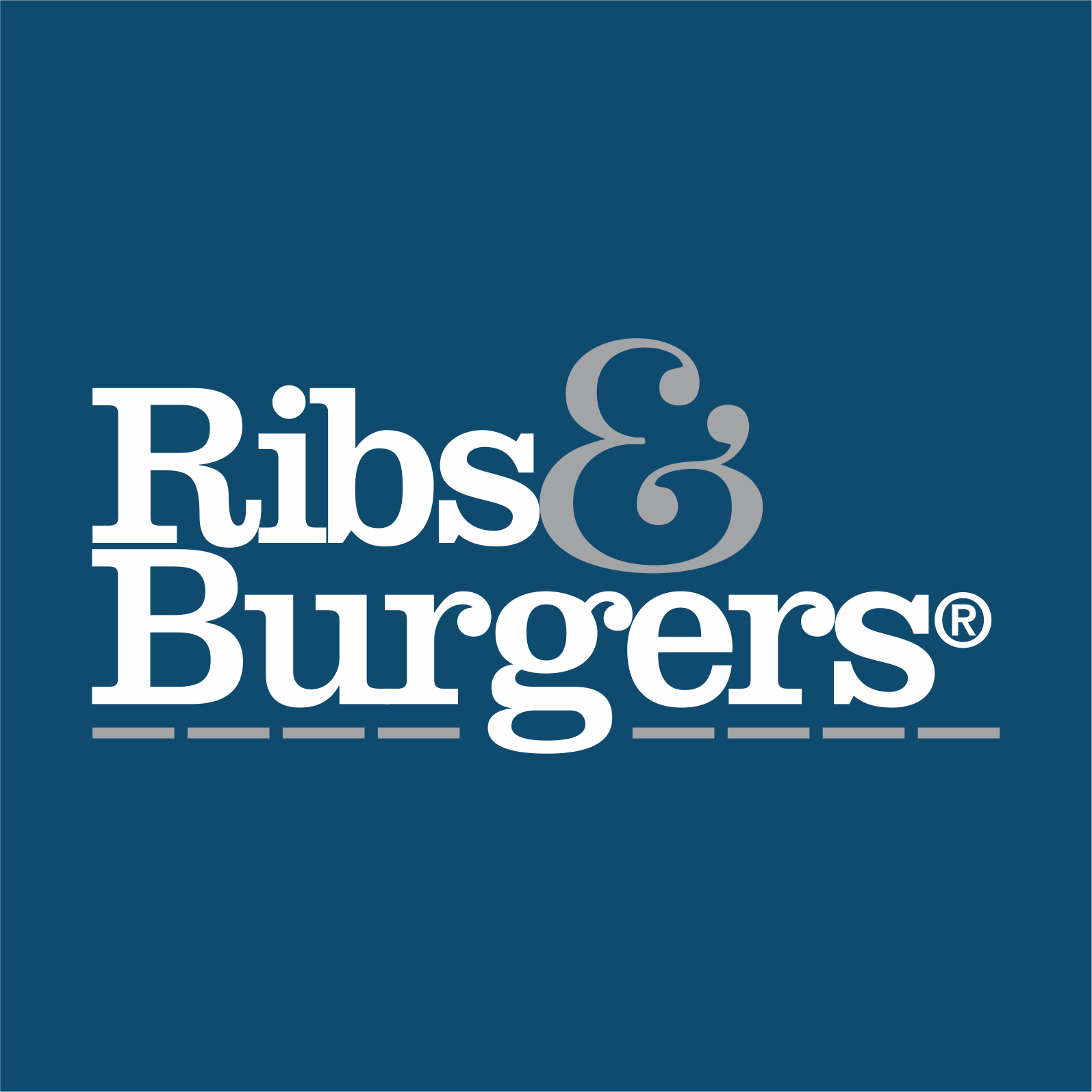 Ribs & Burgers Zetland Logo