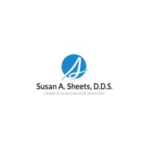 Susan A. Sheets, D.D.S. Cosmetic & Restorative Dentistry Logo