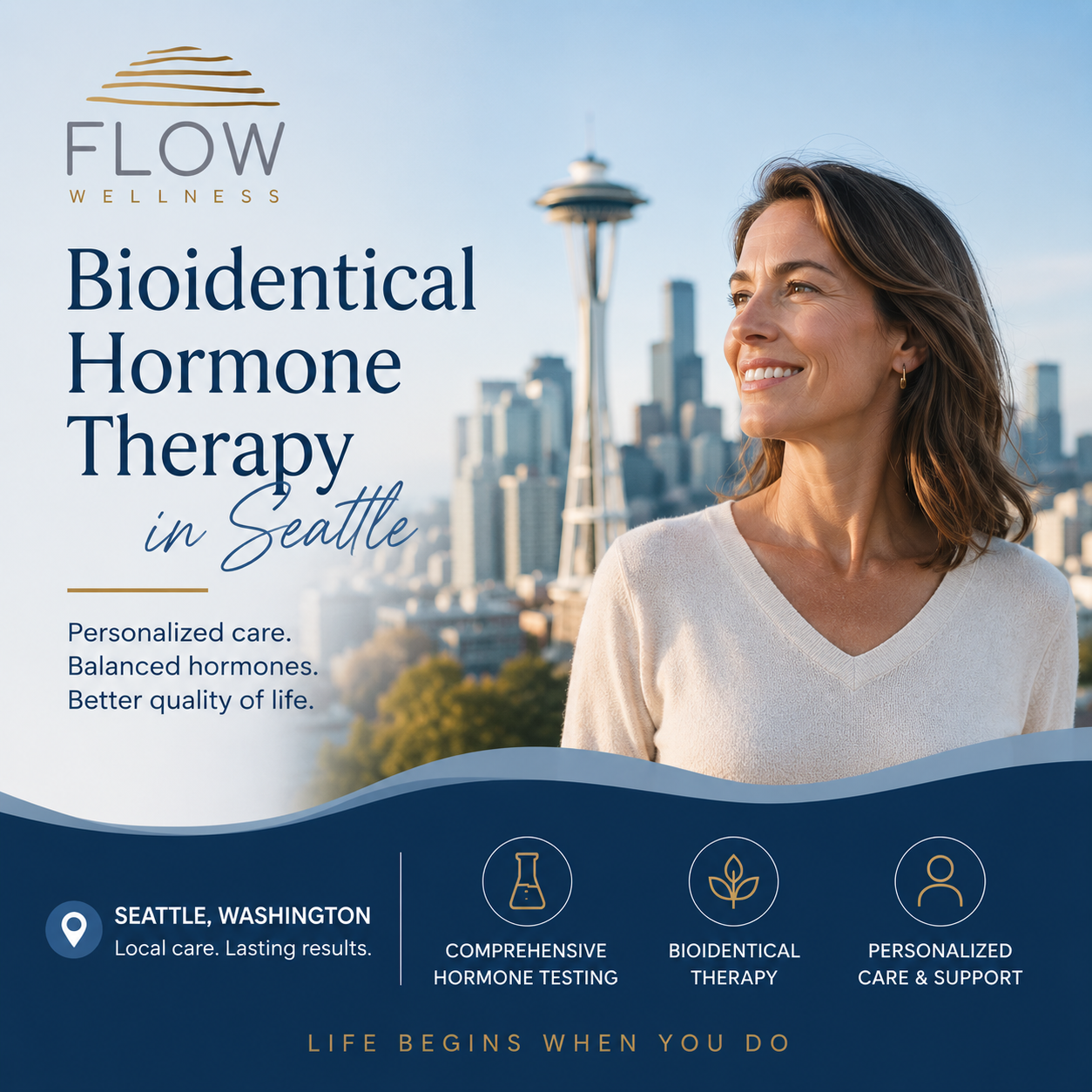 Restore Balance with Bioidentical Hormone Therapy at Flow Wellness in Seattle 
