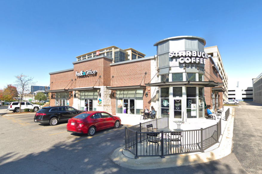 Starbucks and FedEx in Mixed Use Commercial Building For Sale in Des Plaines IL by Farbman Group