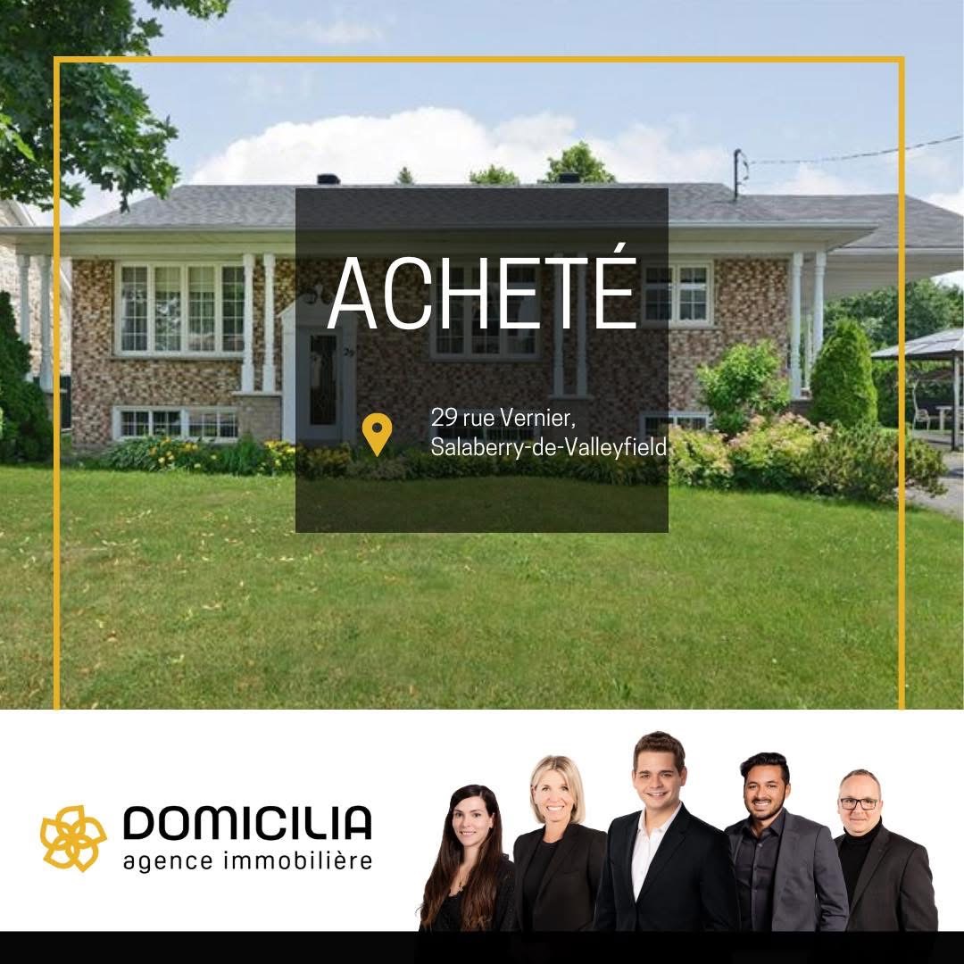 Images Domicilia agence immobilière Valleyfield