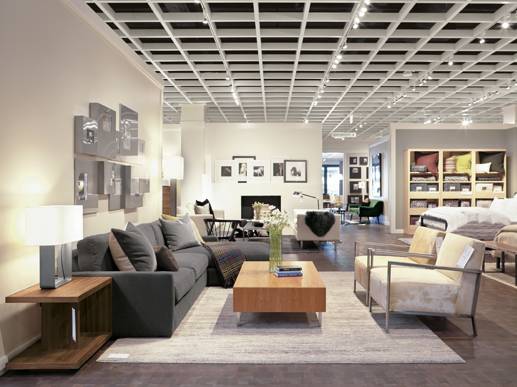 Seattle Room & Board store interior