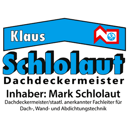 Logo Klaus Schlolaut Dachdeckermeister Inhaber Mark Schlolaut