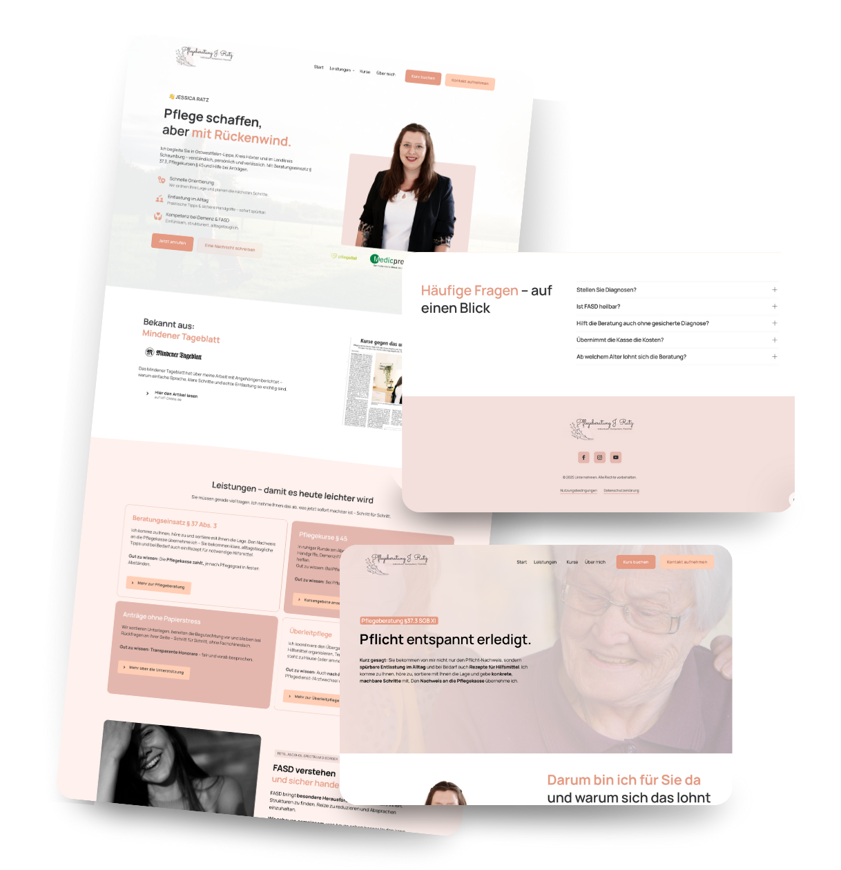 Bilder webseita Webdesign