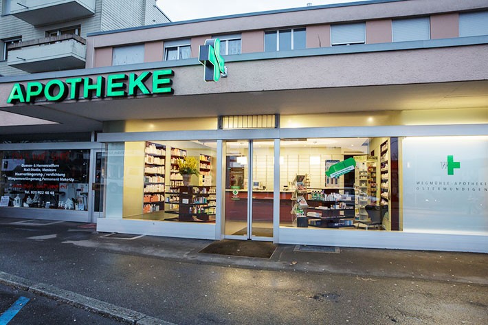 Wegmühle Apotheke - Martin Emch, Bernstrasse 98 in Ostermundigen