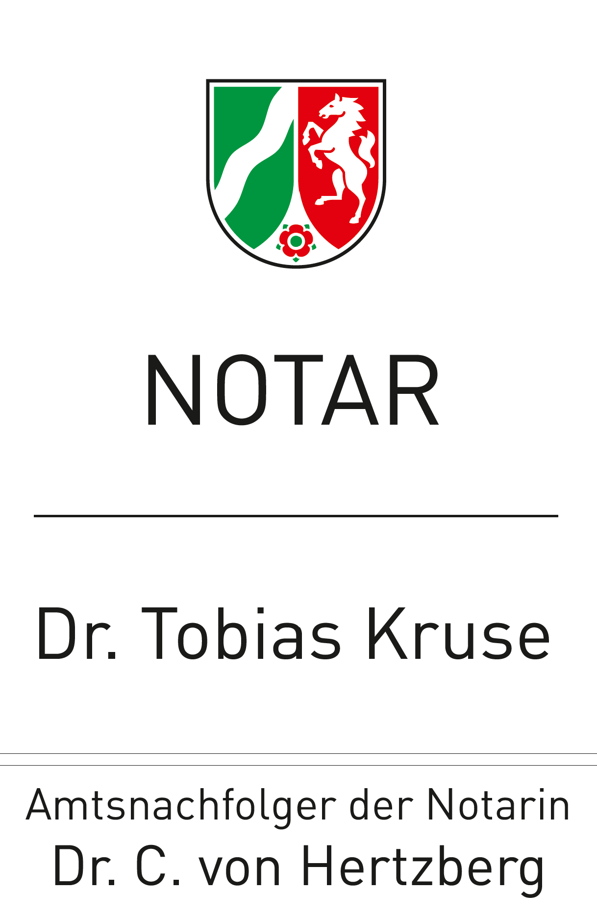 Bilder Notar Dr. Tobias Kruse