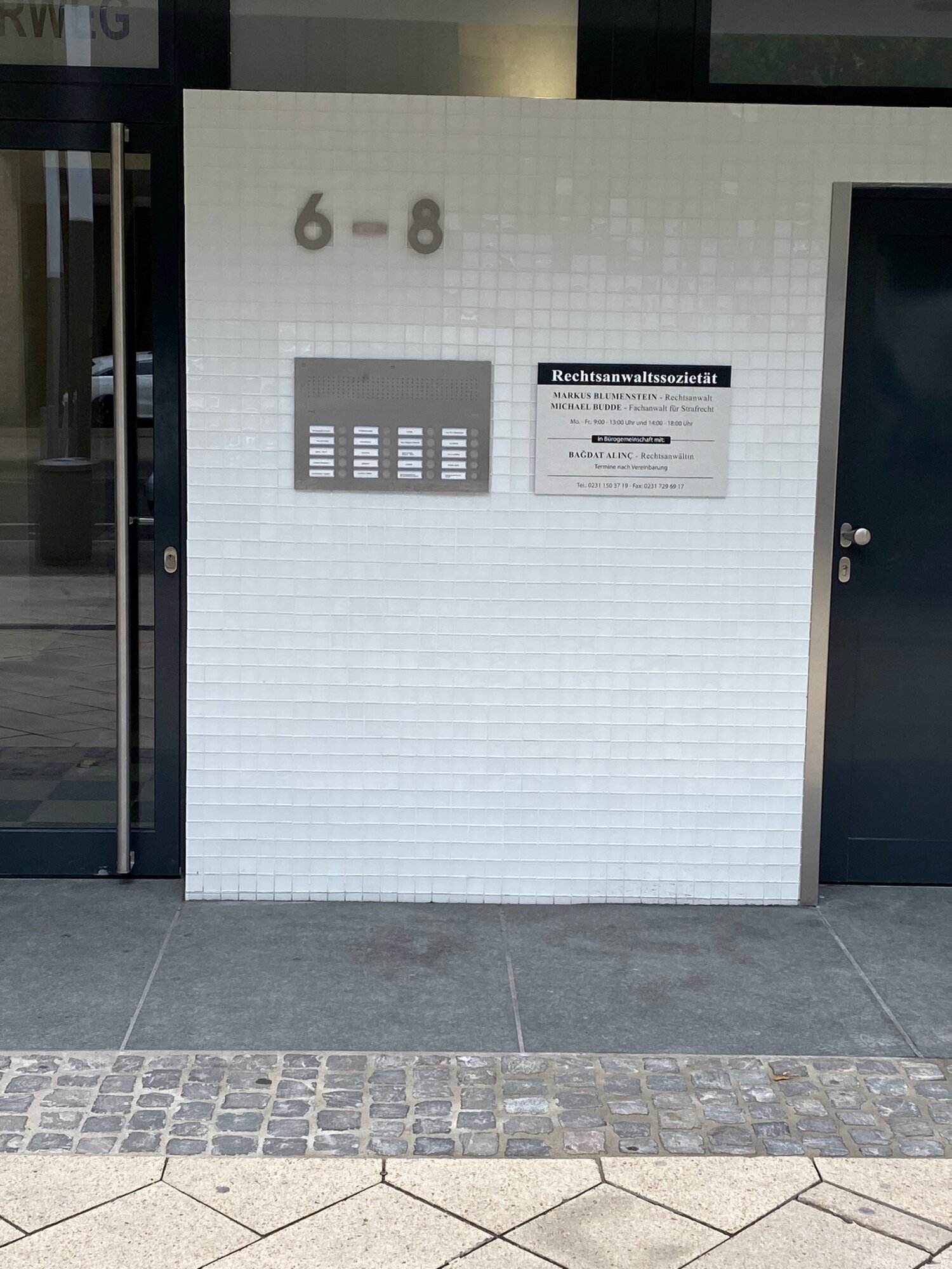 Rechtsanwaltssozietät Blumenstein & Budde, Brüderweg 6 in Dortmund