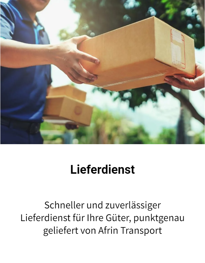 Bilder Afrin Transport GmbH