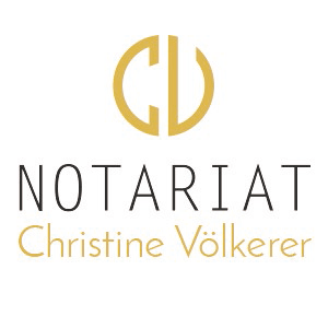 Öffentliche Notarin Mag. iur. Christine Völkerer, Bakk.rer.soc.oec. Logo