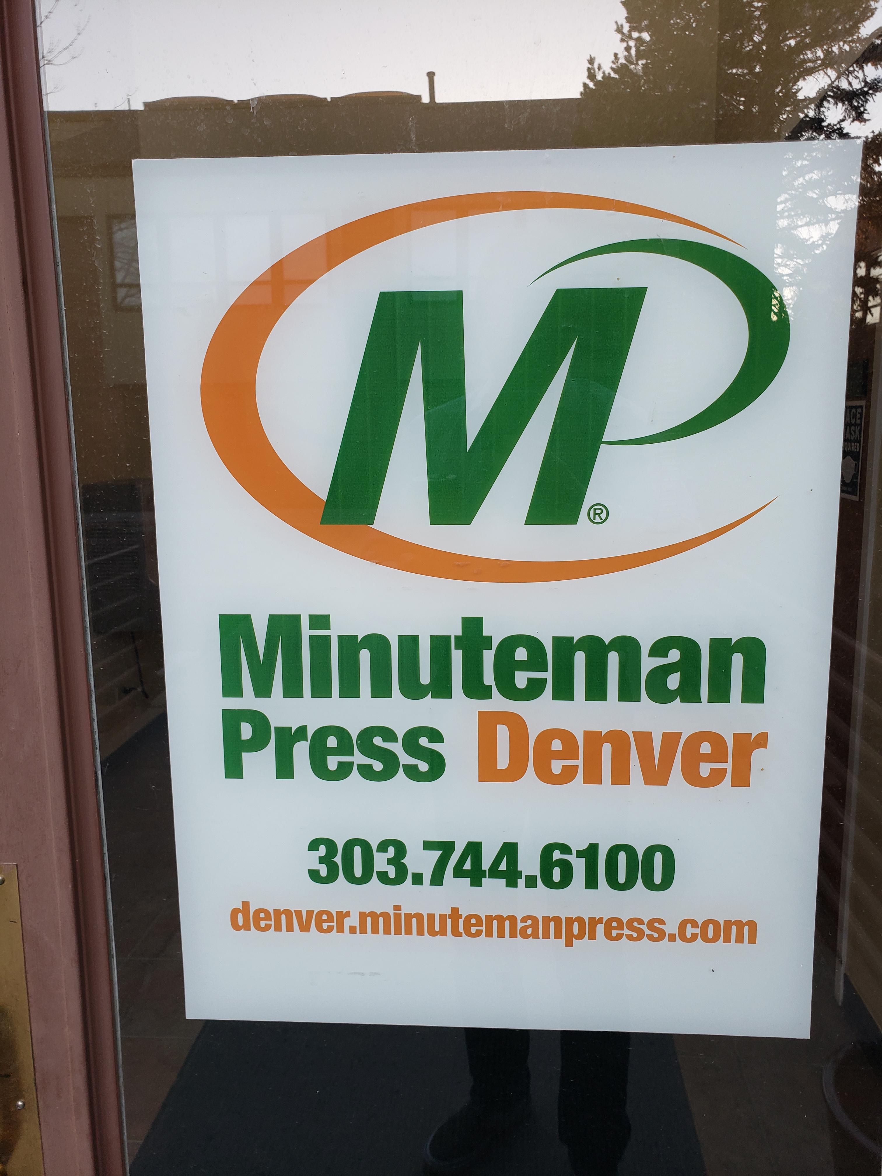 Minuteman Press Denver-Centennial Signage