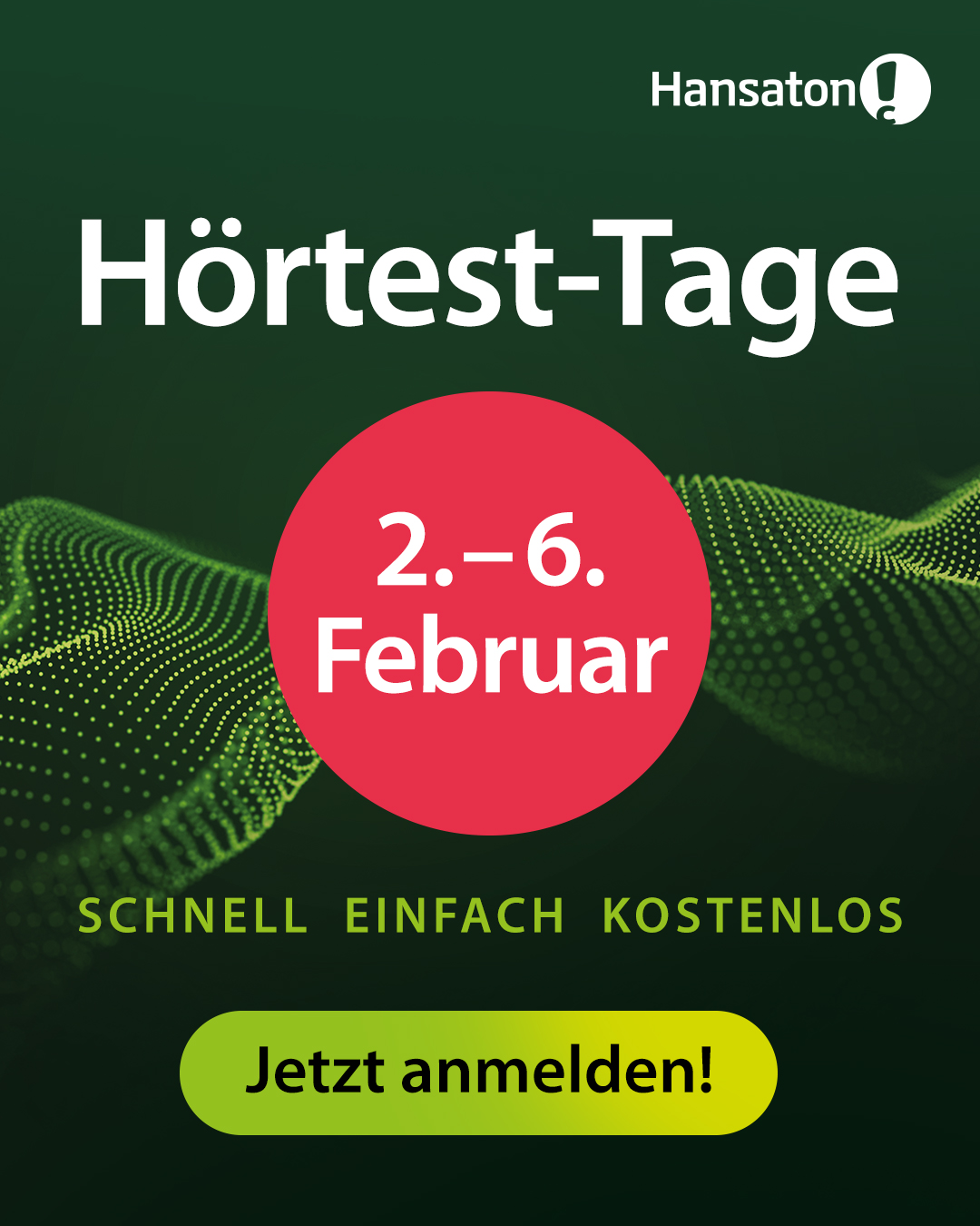 Bild zu Finden Sie bei den Hansaton Hörtest-Tagen heraus, wie gut Sie hören! ¿¿  