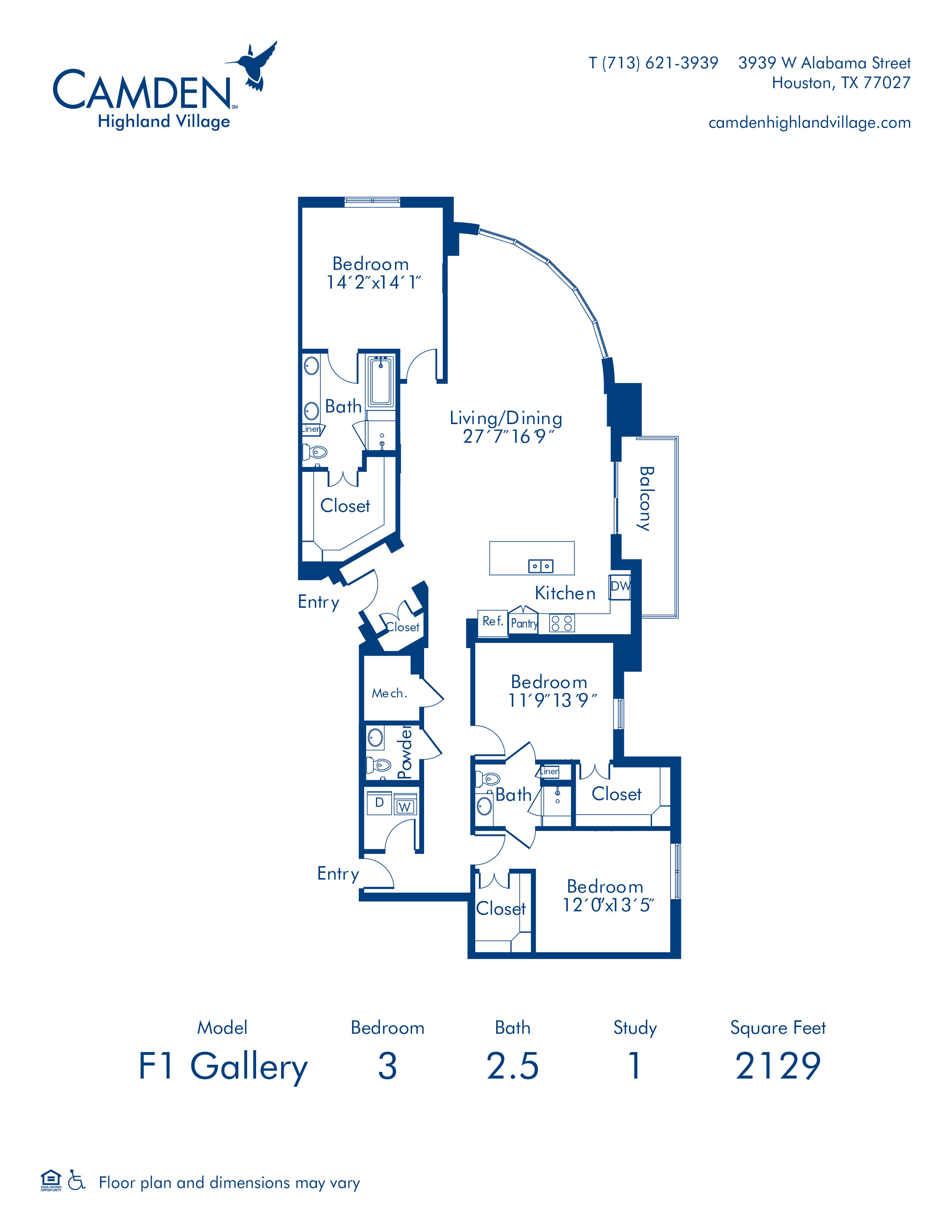 Camden Highland Village Apartments and Townhomes Photo