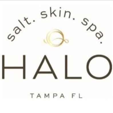 HALO salt. skin. spa. Logo