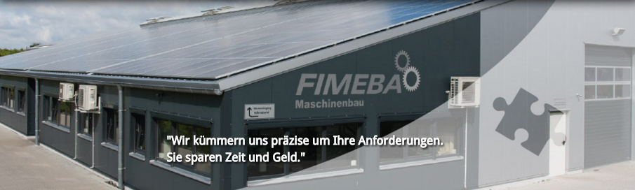 Bilder FIMEBA Maschinenbau