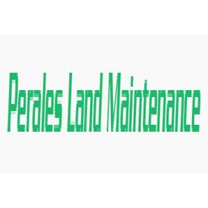 Perales Land Maintenance Logo