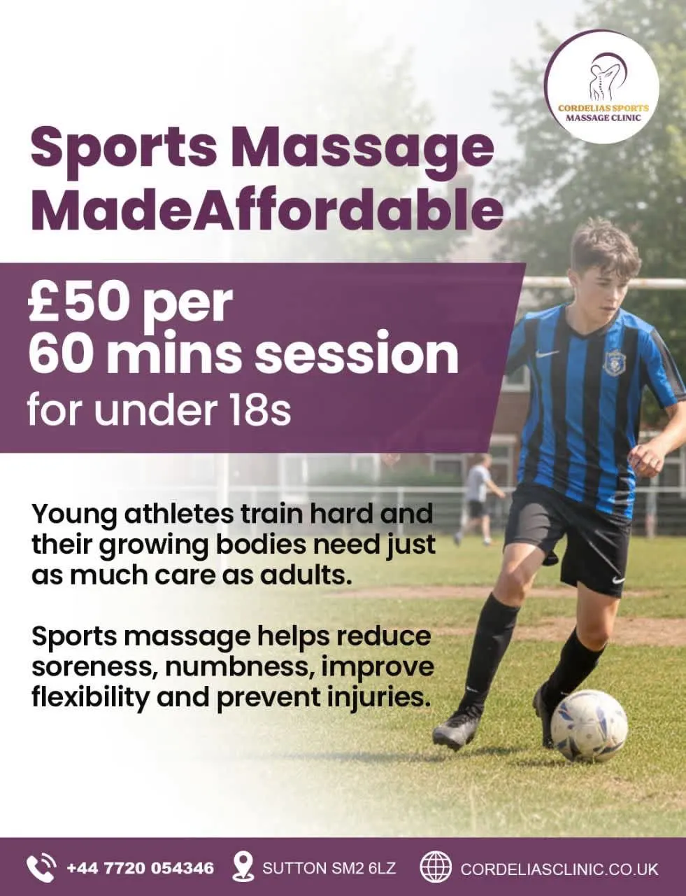 Images Cordelias Sutton Sports Massage Clinic