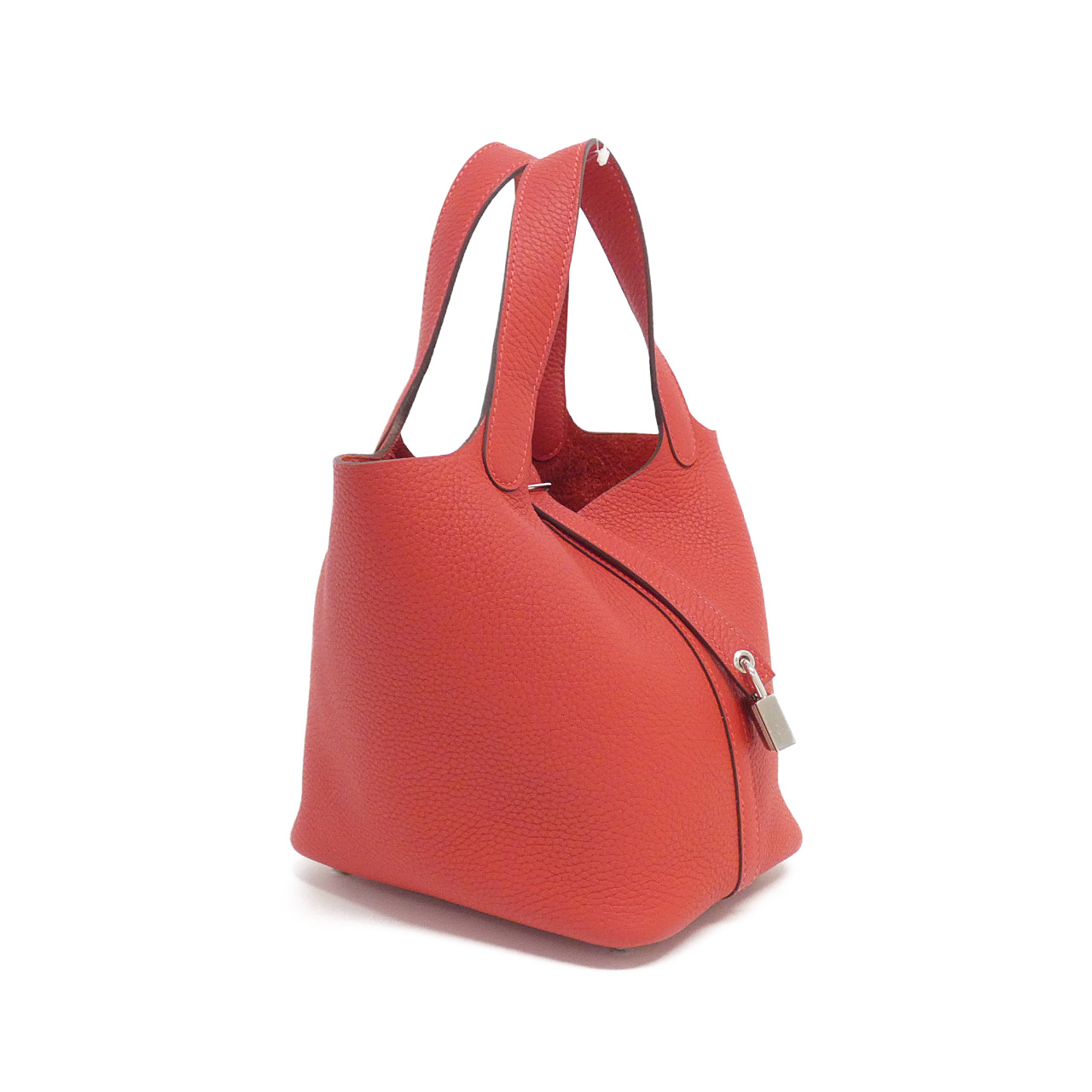 エルメス ピコタン ロック PM 056289CK トリヨンクレマンス VERMILLON シルバー金具 U刻印