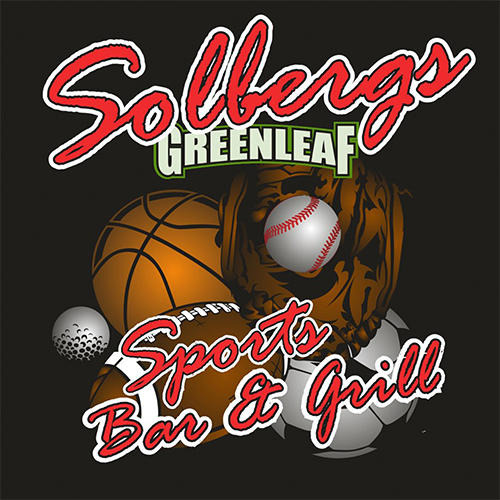 Solbergs Greenleaf Sports Bar & Grill Logo