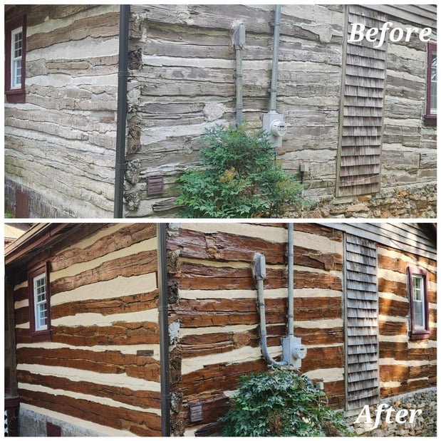 Images Norse Log Home Restoration